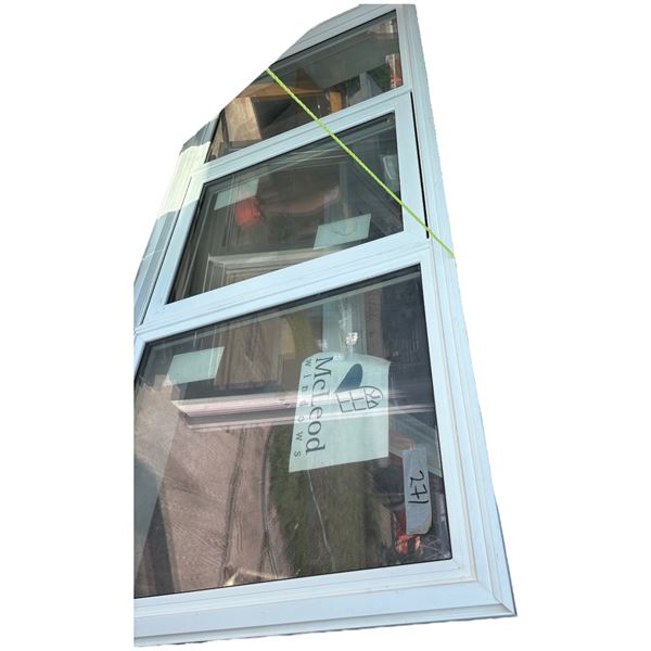 MCLEOD WINDOWS - NEW DOUBLE PANE WINDOW 91.5 X 37