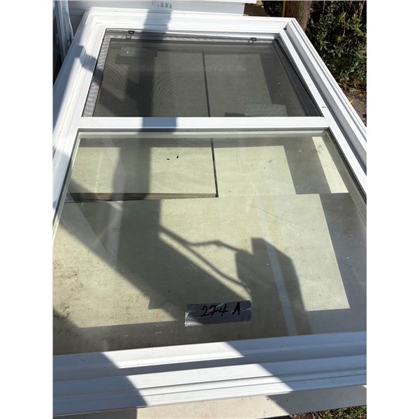 MCLEOD WINDOWS - NEW DOUBLE PANE WINDOW 63.5 X 39