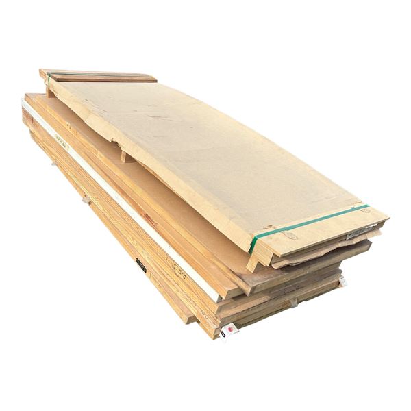 LOT OF 9 WOOD DOORS 32 X 84