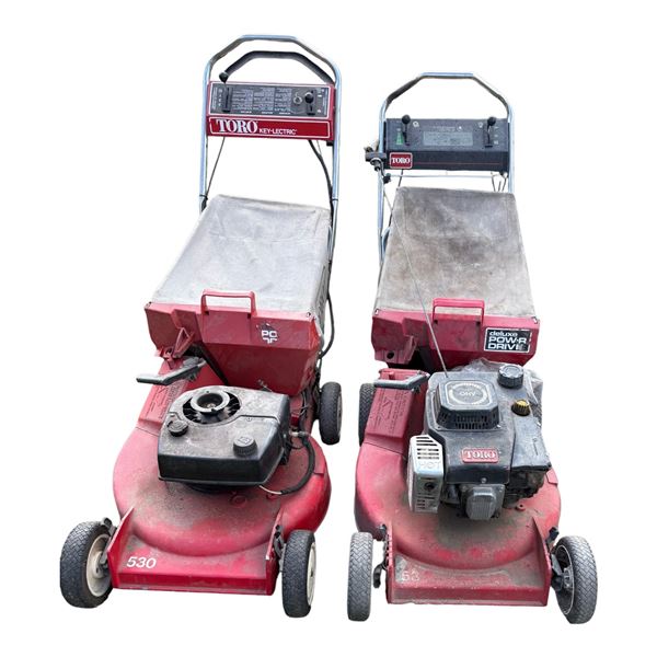 TORO -  TWO 530 LAWN MOWERS (ONE WORKING)