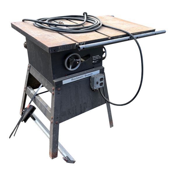 ROCKWELL / BEAVER - TABLE SAW 120 VOLT