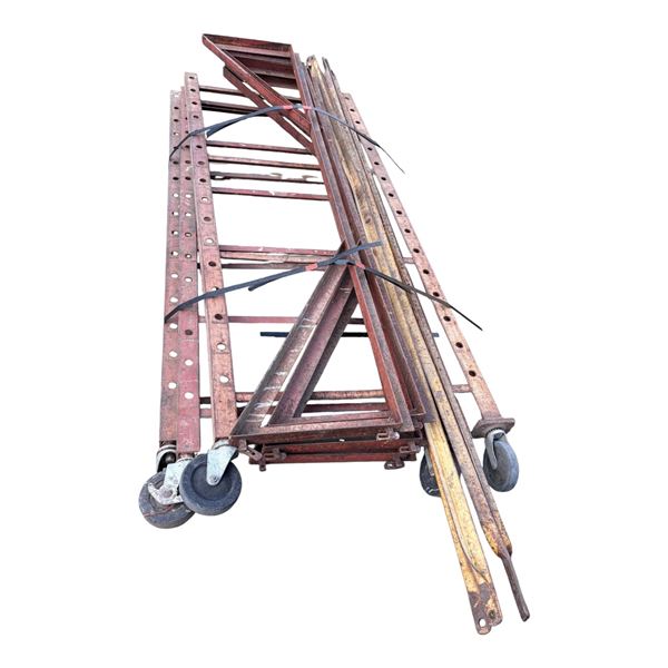 LOT OF SCAFFOLDING 8 X 6