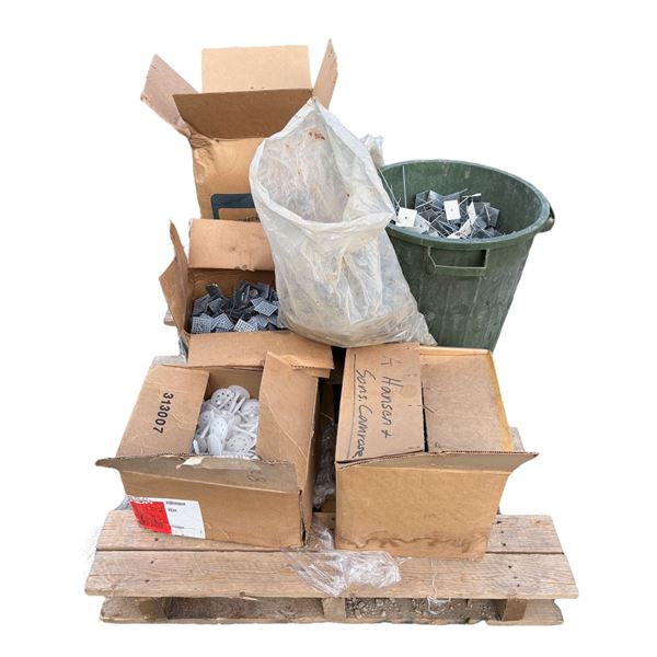 PALLET OF INSULATION FASTENERS - NEW