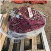 Image 1 : PALLET OF ELECTRIC CORDS AND WIRE