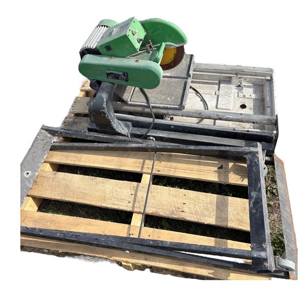 SUPERIOR POWER TOOL 10 INCH TILE CUTTER WITH STAND