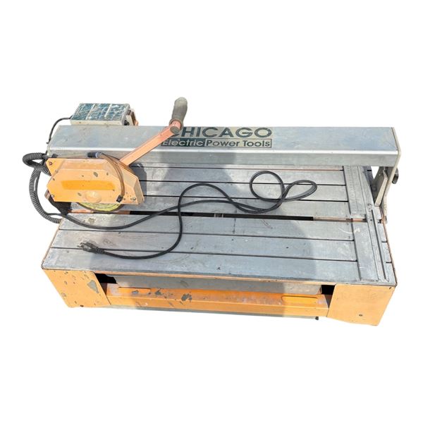 CHICAGO 1.5 HP 120 VOLT 7 INCH TILE CUTTER