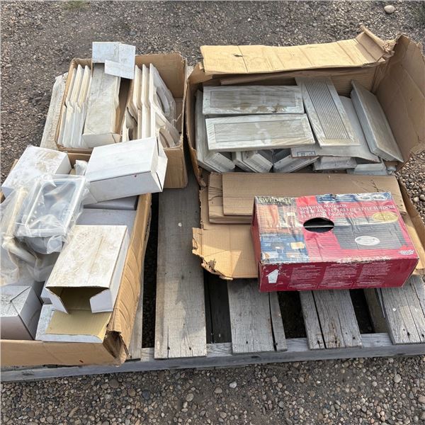 PALLET OF NEW VENTING AND MORE