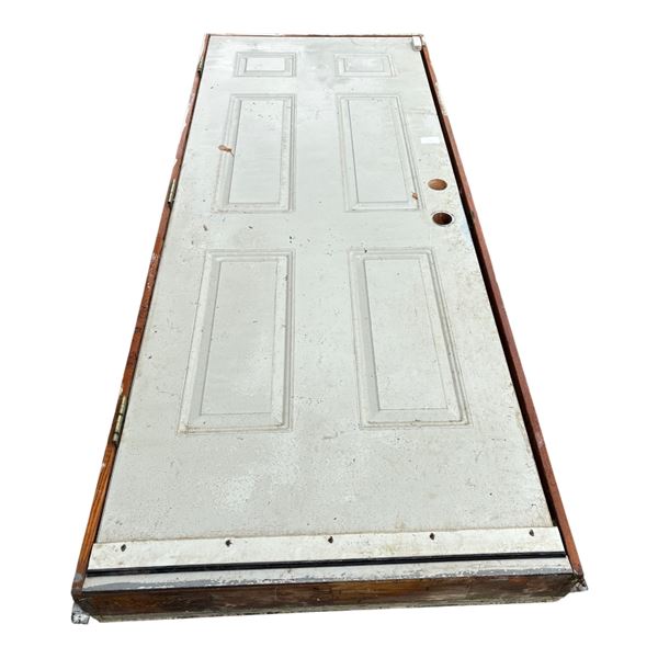 USED 34 X 70 EXTERIOR DOOR WITH FRAME