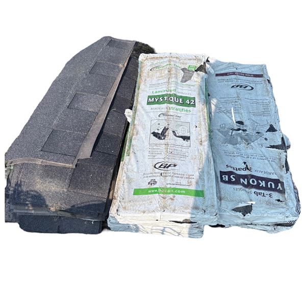 5 BUNDLES NEW ROOFING SHINGLES