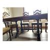 Image 3 : LARGE OAK DINING TABLE