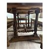 Image 4 : LARGE OAK DINING TABLE