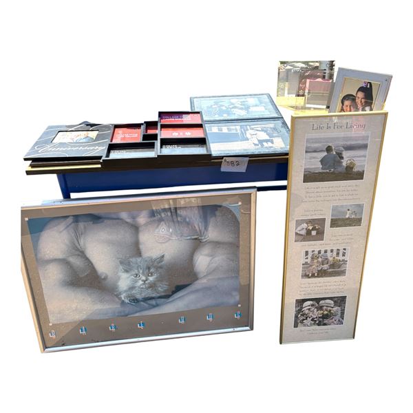 LOT OF ASSORTED FRAMES