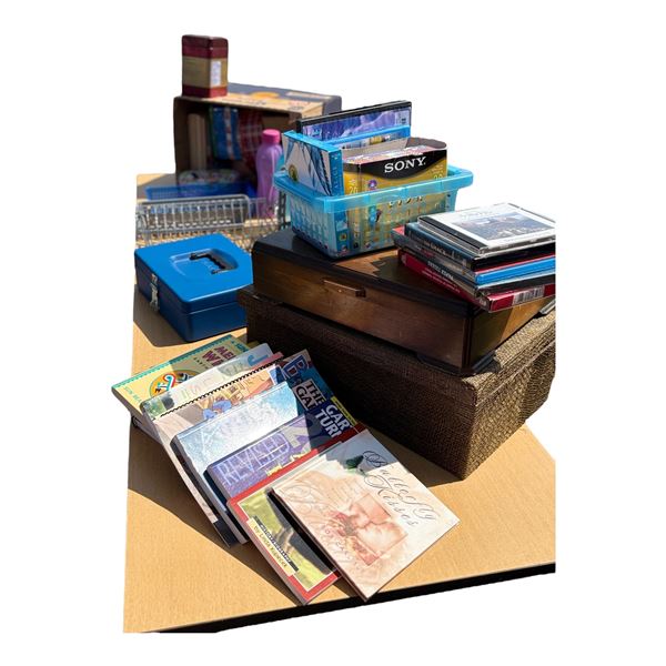 LOT OF BOOKS AND MOVIES