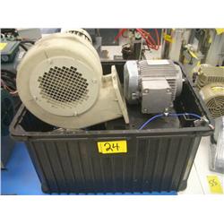 ASSORTED MOTORS AND BLOWERS