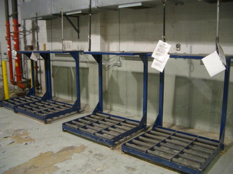 FORKLIFT BATTERY CHARGING RACK