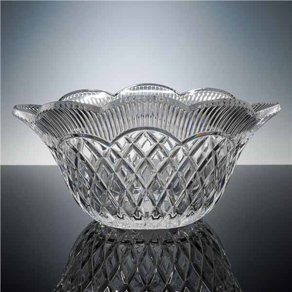 Marquis by Waterford Crystal Bowl, Basketweave Pattern