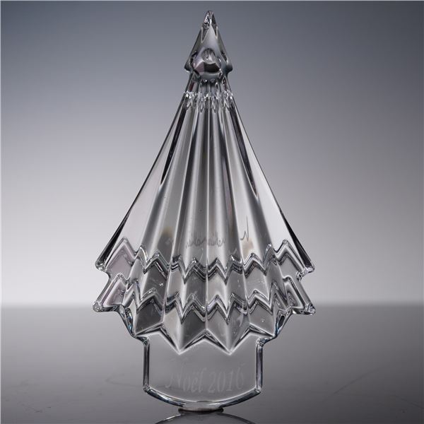 Baccarat Crystal Noel 2016 Ornament with Case