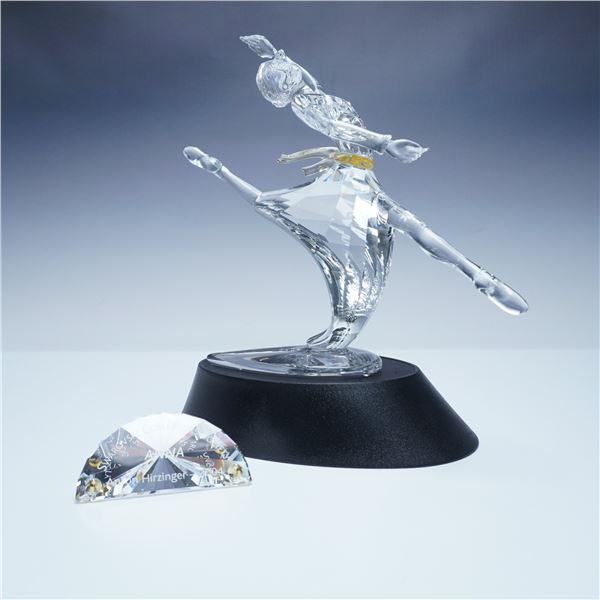Swarovski Crystal Figurine, Magic of Dance Anna w/ Base & Plaque