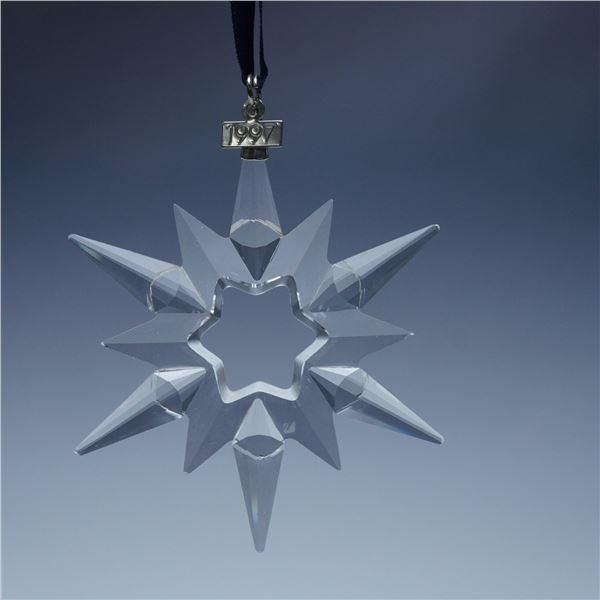 Swarovski Crystal 1997 Christmas Ornament
