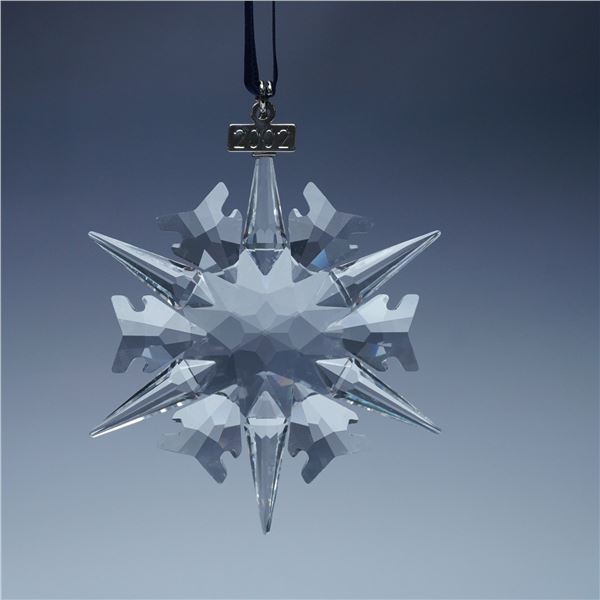 Swarovski Crystal 2002 Christmas Ornament
