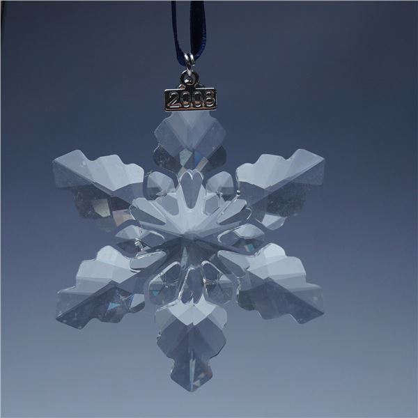 Swarovski Crystal 2008 Christmas Ornament