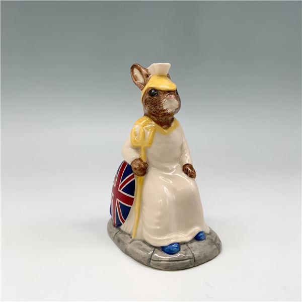 Royal Doulton Bunnykins Figurine, Britannia DB219 w/ Box