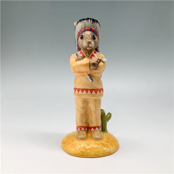 Royal Doulton Bunnykins Figurine, Indian DB202 w/ Box & COA