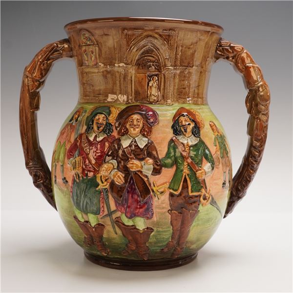 Royal Doulton Two-Handled Jug, The Three Musketeers