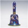 Image 1 : Chinese Cloisonne Bell with Blossom Motif