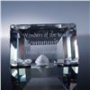Image 1 : Swarovski Crystal Plaque, Wonders of the Sea Community 2007 with Box