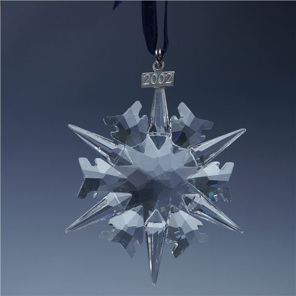 Swarovski Crystal 2002 Christmas Ornament