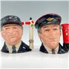Image 1 : 2pc Royal Doulton Character Jugs, Postman & Engine-Driver