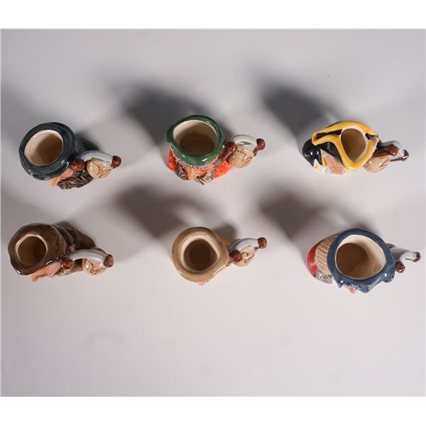 7pc Royal Doulton Explorer Tinies Collection Jugs with Stand