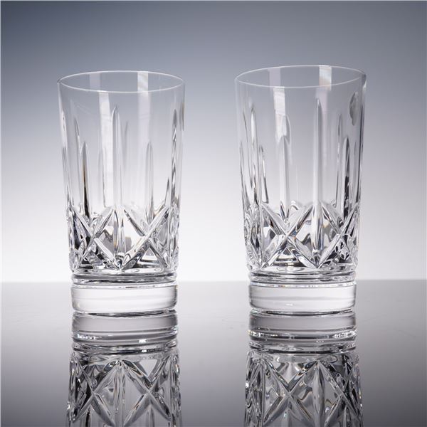 2pc Waterford Crystal Highball Glasses with Box