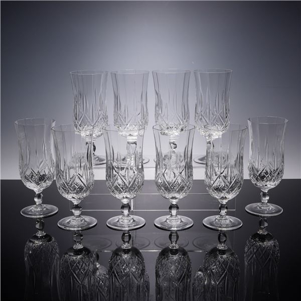 10pc Mikasa Water Goblets, Park Lane
