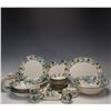Image 1 : 37pc Metlox Ceramic Dinnerware Set, Poppy Trail