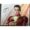 Image 1 : ZACHARY LEVI SIGNED SHAZAM 8X10 PHOTO WWOC COA
