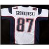 Image 1 : ROB GRONKOWSKI SIGNED NEW ENGLAND PATRIOTS JERSEY - PSA COA