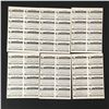 Image 2 : VINTAGE UNCUT SHEETS OF BASEBALL CARDS