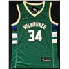 Image 3 : GIANNIS ANTETOKOUNMPO SIGNED MILWAUKEE BUCKS JERSEY - ACE COA