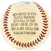 Image 2 : LTD EDITION KEN GRIFFEY JR SIGNED BASEBALL (BECKETT COA)