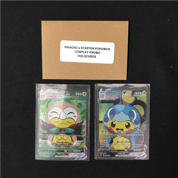 PIKACHU HOLO COSPLAY PROMO CARDS