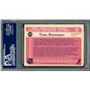 Image 2 : TOM BARRASSO SIGNED TRADING CARD - PSA COA
