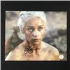 Image 1 : EMILIA CLARKE SIGNED GAME OF THRONES 8X10 - KB COA
