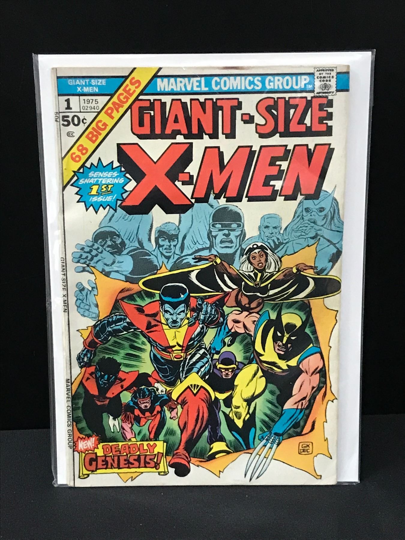 Key Marvel Comics HUGE KEY MARVEL COMICS NO. 1 GIANT SIZE X-MEN