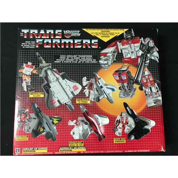 MINT IN BOX 1985 TRANSFORMERS SUPERION