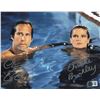 Image 1 : CHEVY CHASE AND CHRISTINA BRINKLEY SIGNED 8X10 - BECKETT COA