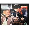 Image 1 : MICHAEL J FOX AND CHRISTOPHER LLOYD SIGNED 8X10 PHOTO WWOC COA