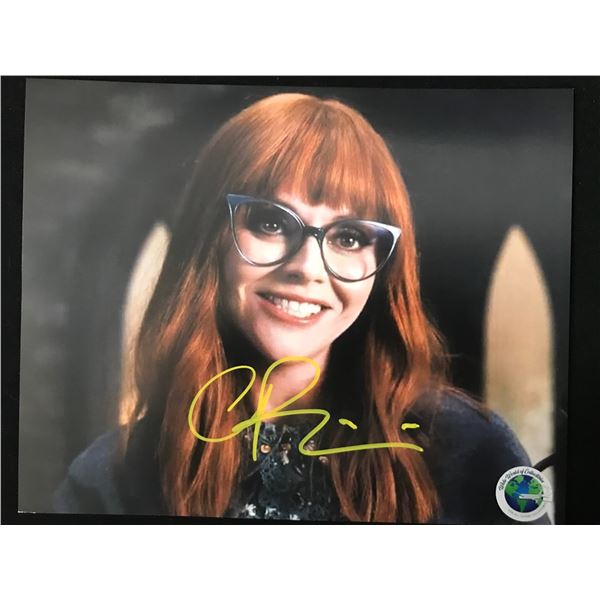CHRISTINA RICCI SIGNED 8X10 PHOTO WWO COA