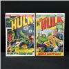 Image 1 : LOT OF 2 INCREDIBLE HULK COMICS #147 AND #148 - MARVEL COMICS